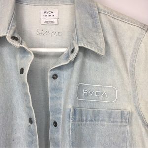 RARE RVCA SAMPLE WORK SHIRT